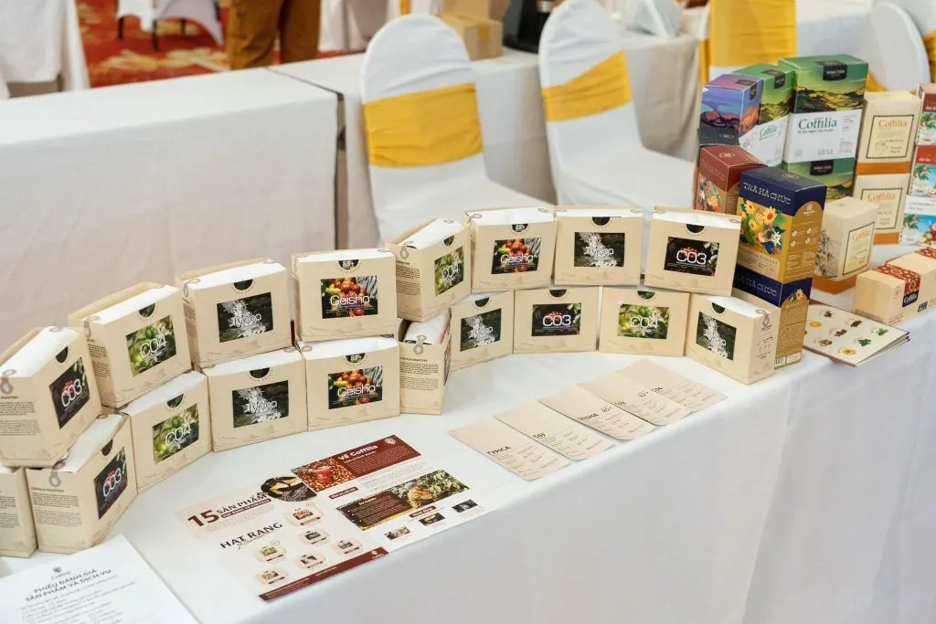 Coffilia coffee products appeared in the Vietnam Coffee Challenge 2024