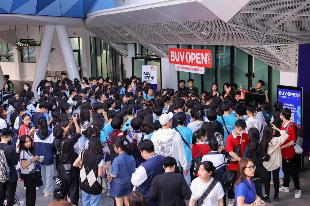 Ngày hội Thông tin Tuyển sinh – BUV Open Day thu hút hàng nghìn phụ huynh và học sinh đến trải nghiệm môi trường học tập quốc tế chuẩn Anh Quốc.