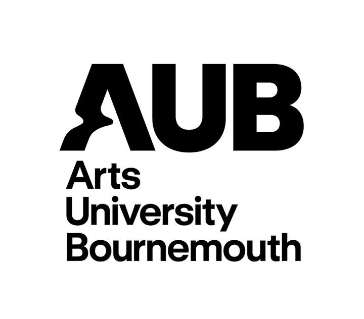 Arts University Bournemouth (AUB) logo, a UK university partner of BUV