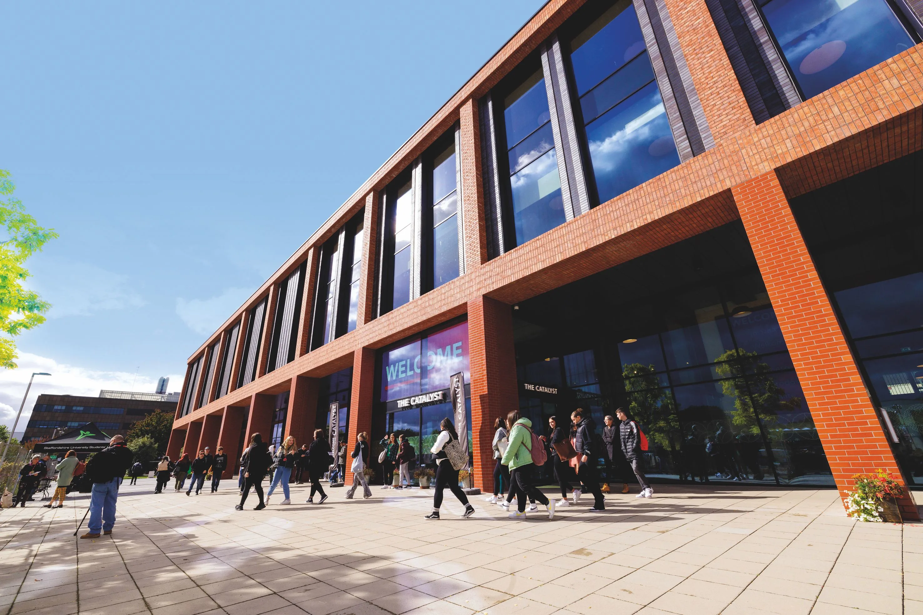The Catalyst building at Staffordshire University
