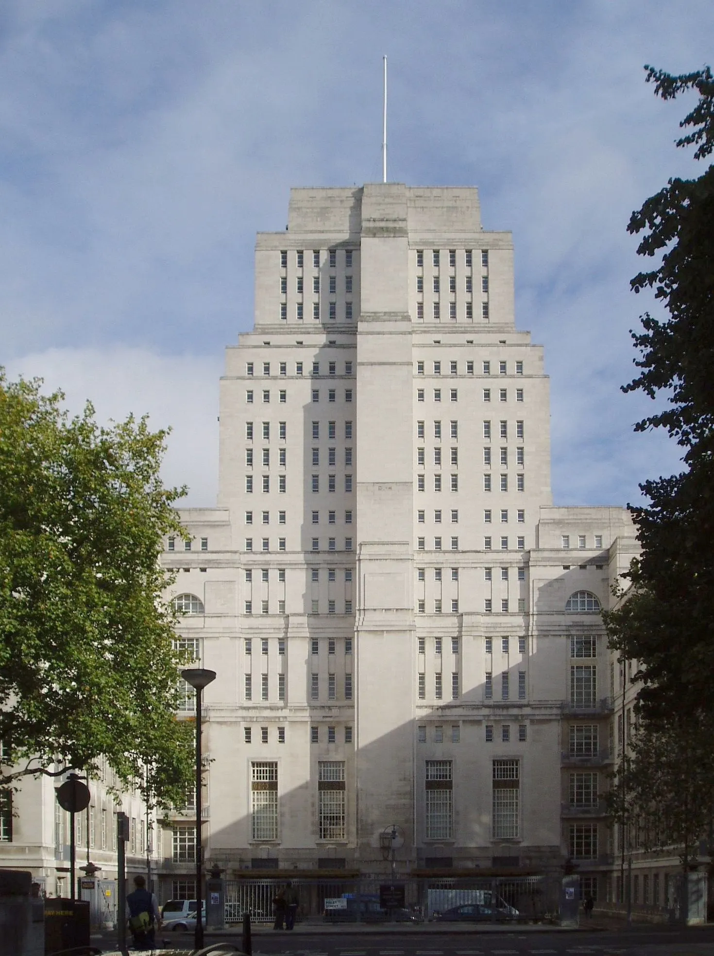 Senate House, University of London, an awarding body for BUV students