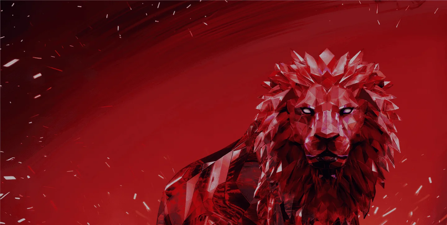 Lionhearted Stories Showcase — Figma hero background
