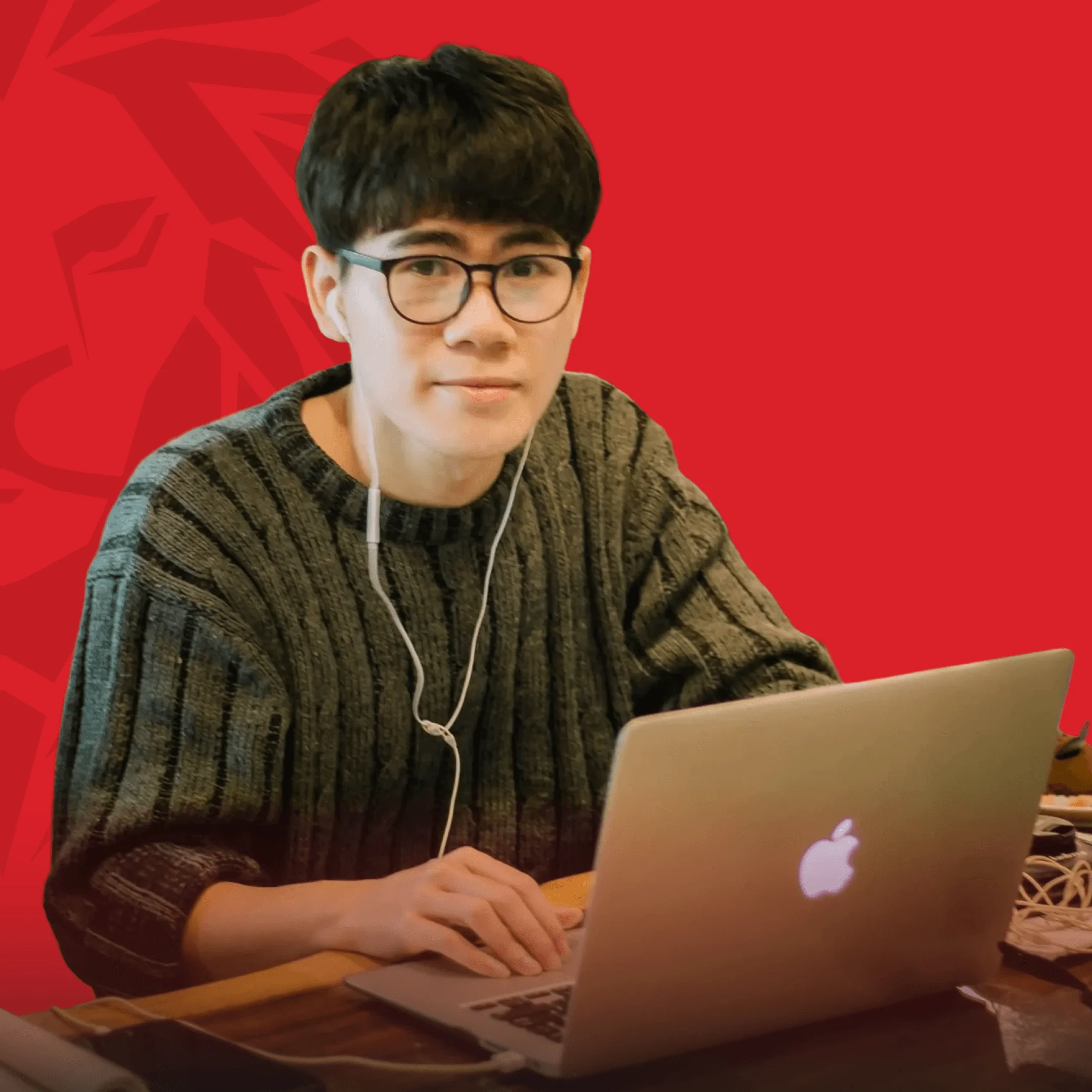 BUV student studying online with a laptop during an international education programme