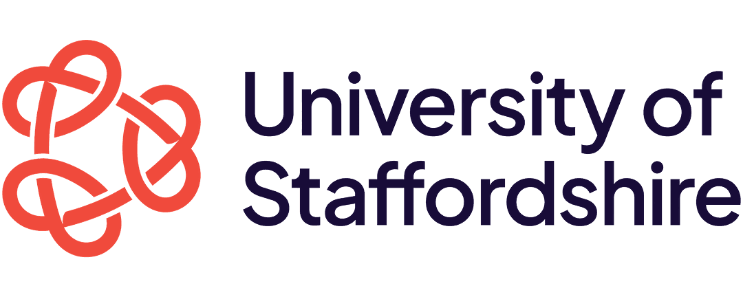 University of Staffordshire logo, a UK university awarding degrees through British University Vietnam (BUV)