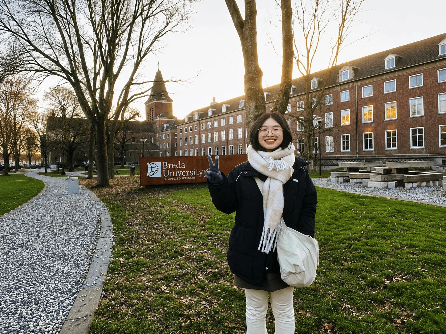 BUV student at Breda University of Applied Sciences, a transfer partner university in the Netherlands