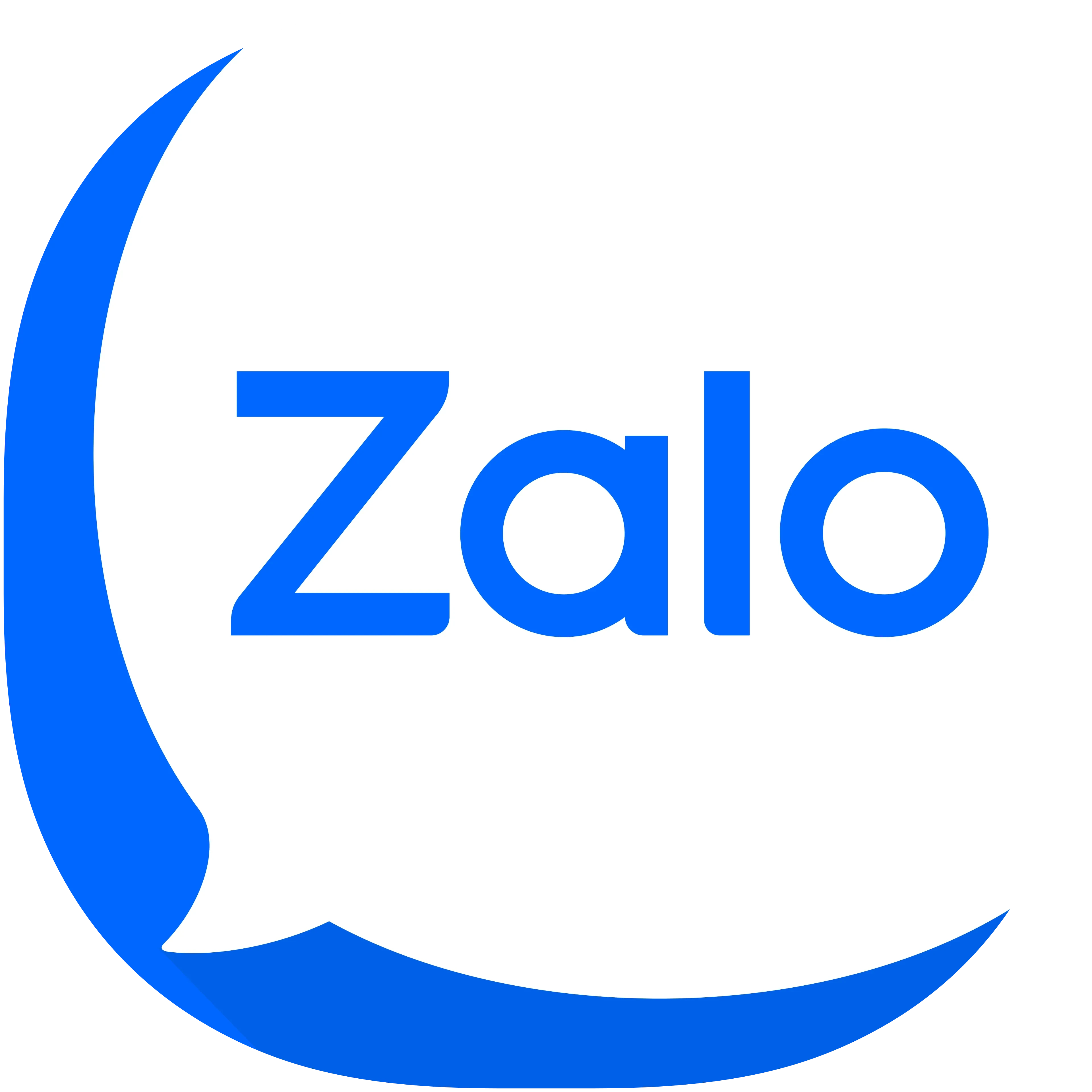 Alt text: **Zalo logo**
