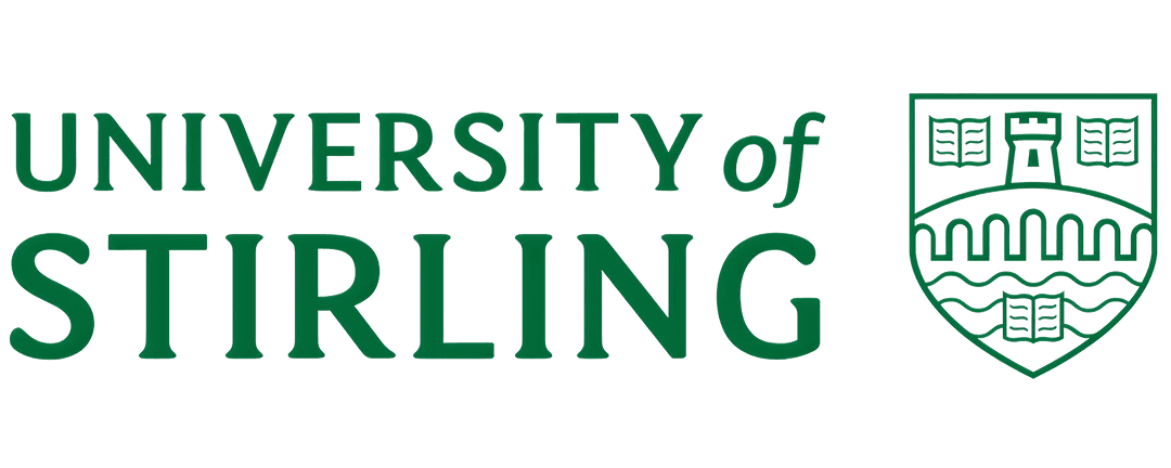 University of Stirling green logo, a UK degree partner of British University Vietnam (BUV)